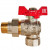 Кран Rommer шаровой 1" угловой с американкой ВР/НР RBV-0006-2610225