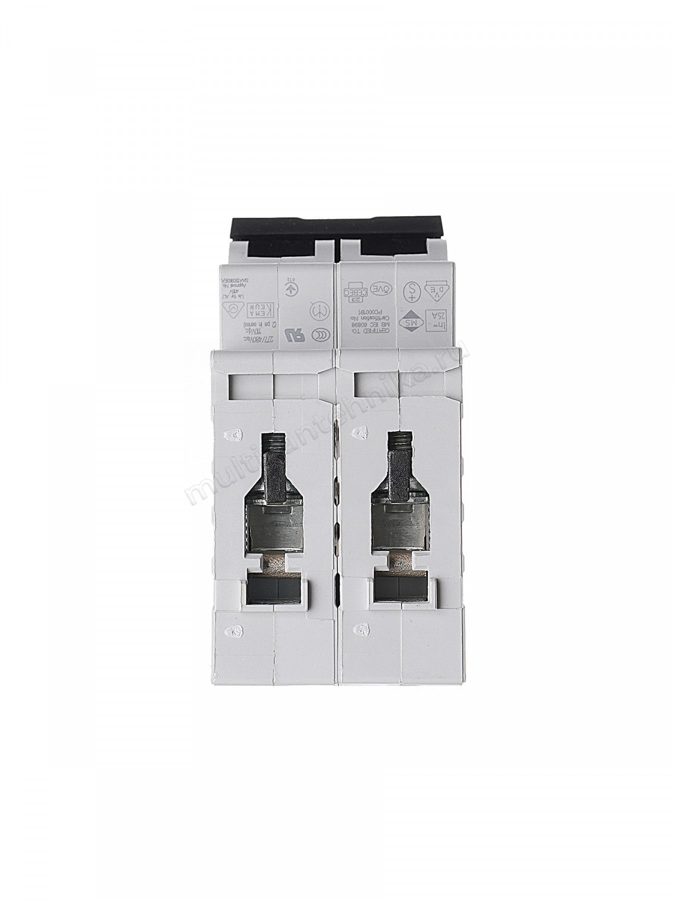 Автоматический выключатель ABB 2-полюсный S202 B25 2CDS252001R0255