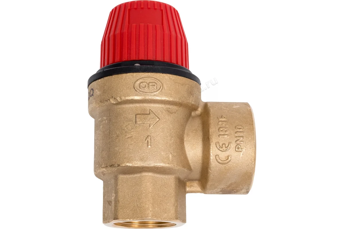 Клапан Stout предохранительный 3 бар SVS  1"x1 1/4"для систем отопления SVS-0010-003025