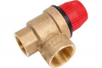 Клапан Stout предохранительный 3 бар SVS  1"x1 1/4"для систем отопления SVS-0010-003025