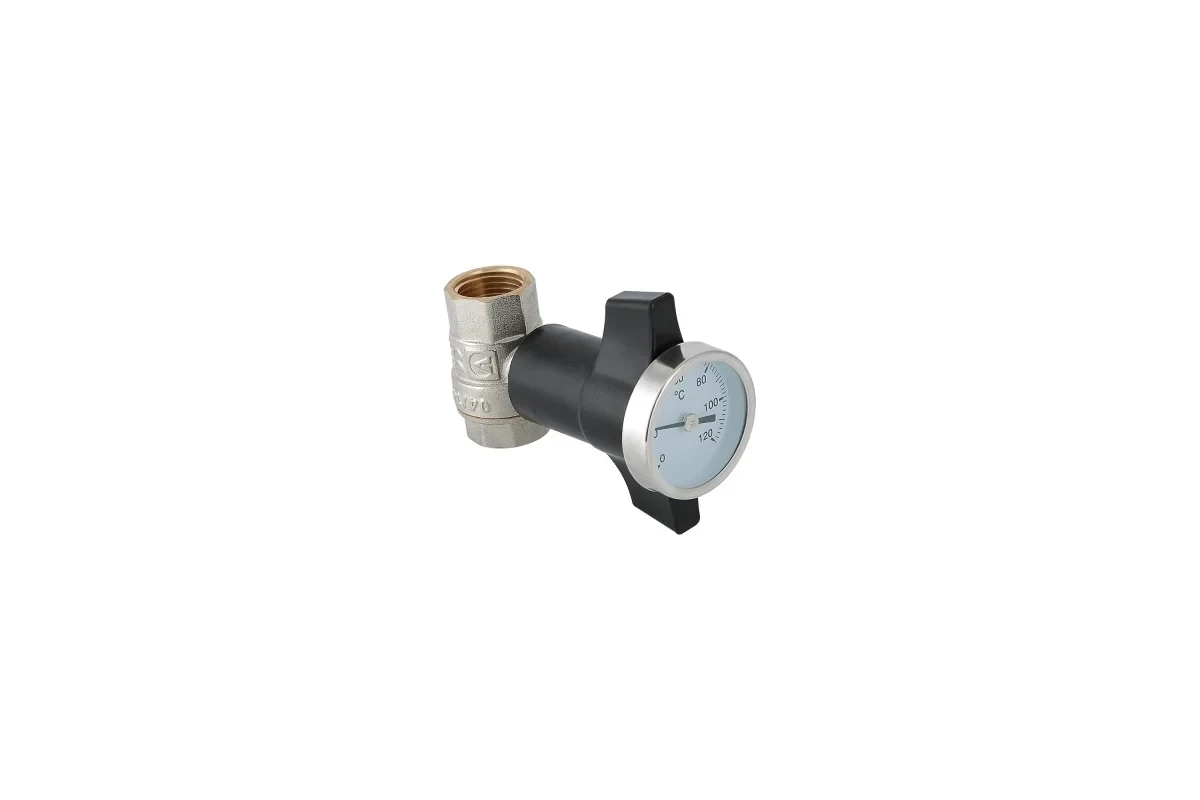Шаровой кран c термометром 3/4 Valtec VT.808.N.05