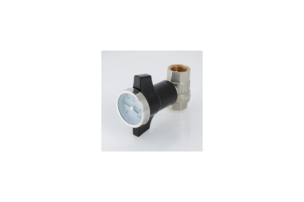 Шаровой кран c термометром 3/4 Valtec VT.808.N.05