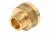 Муфта STOUT переходная под ключ внутренняя / наружная резьба 1/2"x3/8" SFT-0072-001238
