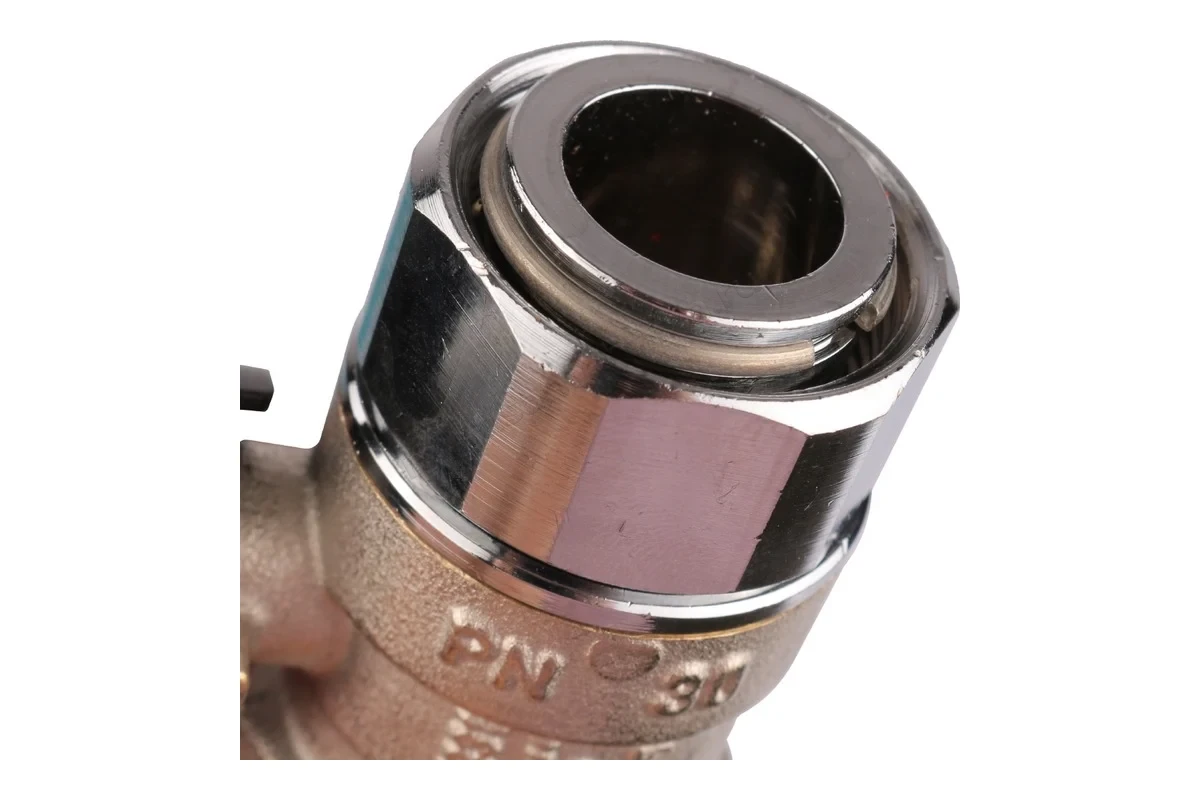 Кран Stout шаровой с накидной гайкой с прокладкой FASIT бабочка 3/4" SVB-0009-000020
