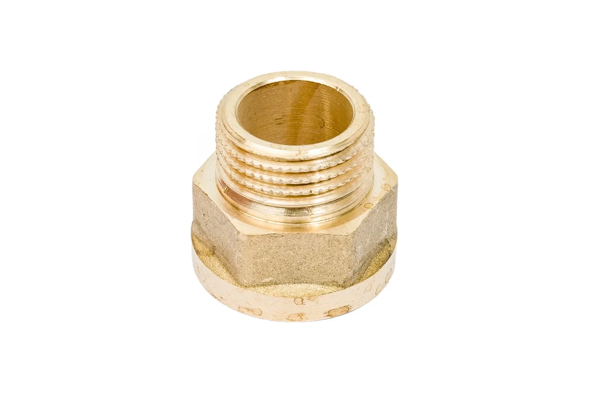 Муфта STOUT переходная под ключ внутренняя / наружная резьба 1/2"x1/2" SFT-0072-001212