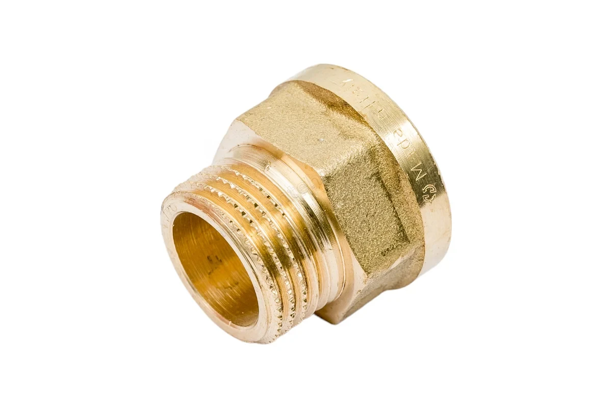 Муфта STOUT переходная под ключ внутренняя / наружная резьба 1/2"x1/2" SFT-0072-001212