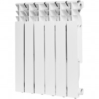 Радиатор ROMMER алюминиевый Plus 500 6 секции RAL-3210-050006
