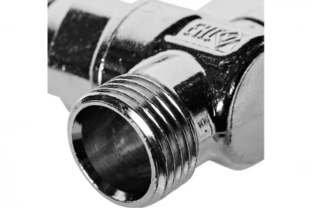 Кран шаровой угловой Bugatti Miami 1/2x1/2 08840024 RG0093E8HC3NSF