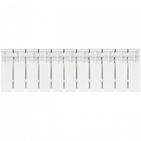 Биметаллический радиатор STOUT Titan 200 11 секции боковое подключение SRB-3310-020011