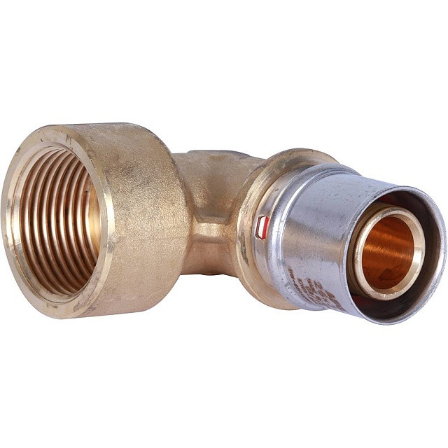 Угольник переходник STOUT 90° прессовой с внутренней резьбой 1"x26 SFP-0010-000126
