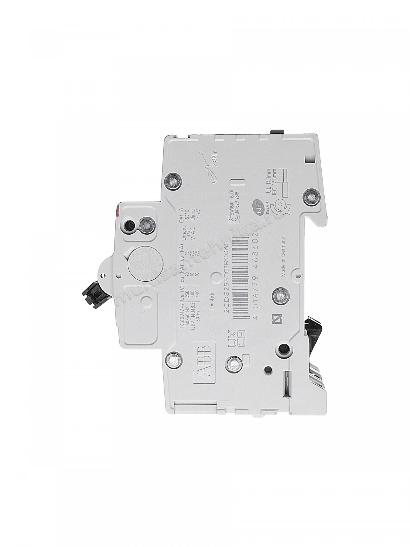 Автоматический выключатель ABB 3-полюсный S203 B6 2CDS253001R0065