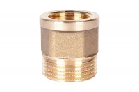 Муфта STOUT переходная под ключ внутренняя / наружная резьба 1/2"x3/4" SFT-0072-001234