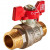 Кран Rommer шаровой 1 1/4" НР/НР RBV-0007-2410232