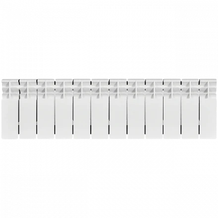 Биметаллический радиатор STOUT Titan 200 12 секции боковое подключение SRB-3310-020012