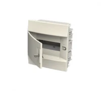 Бокс в нишу ABB Mistral41 8М непрозрачная дверь (без клемм) белый 1SLM004100A1402 1