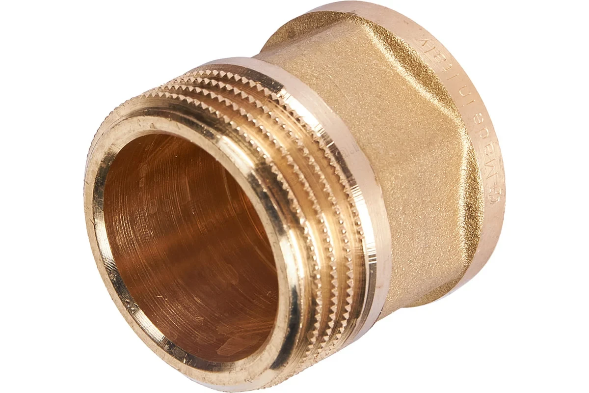 Муфта STOUT переходная под ключ внутренняя / наружная резьба 3/4"x1" SFT-0072-000341