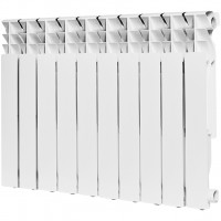 Радиатор ROMMER алюминиевый Plus 500 10 секции RAL-3210-050010