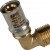 Угольник переходник STOUT 90° прессовой с наружной резьбой 1/2"x16 SFP-0011-001216