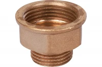 Муфта STOUT переходная под ключ внутренняя / наружная резьба 3/4"x3/4" SFT-0072-003434