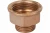 Муфта STOUT переходная под ключ внутренняя / наружная резьба 3/4"x3/4" SFT-0072-003434