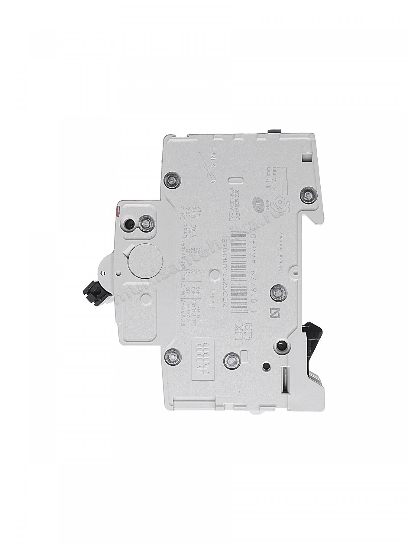 Автоматический выключатель ABB 3-полюсный S203 B16 2CDS253001R0165