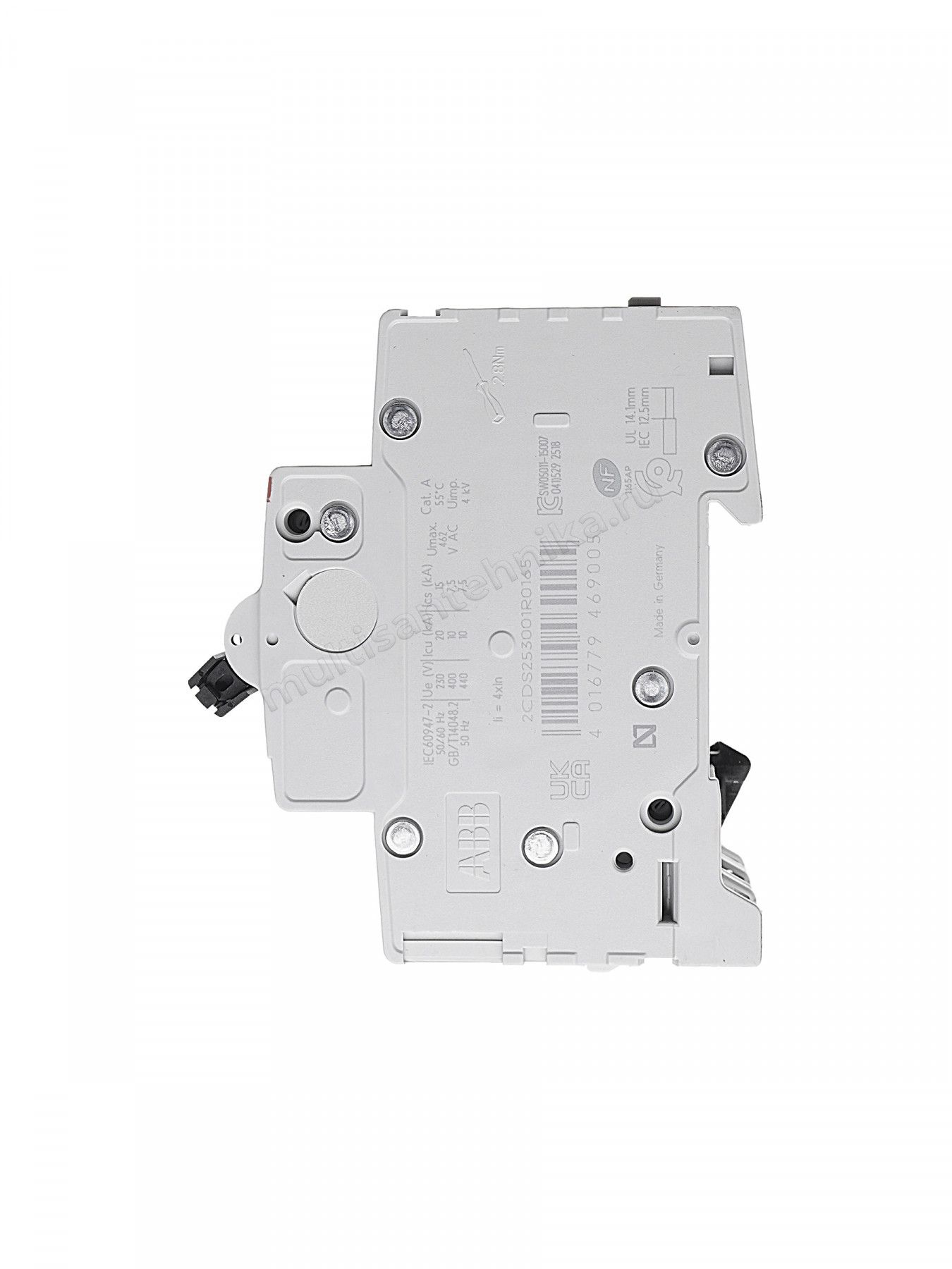 Автоматический выключатель ABB 3-полюсный S203 B16 2CDS253001R0165