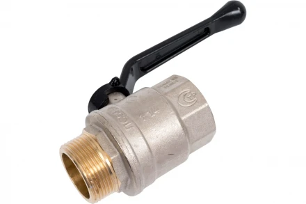 Шаровой кран Н/В Ду-32 /1-1/4" ручка черная Bugatti OREGON 03050080