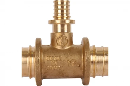 Тройник STOUT переходной 32x16x32 для труб из сшитого полиэтилена SFA-0014-321632