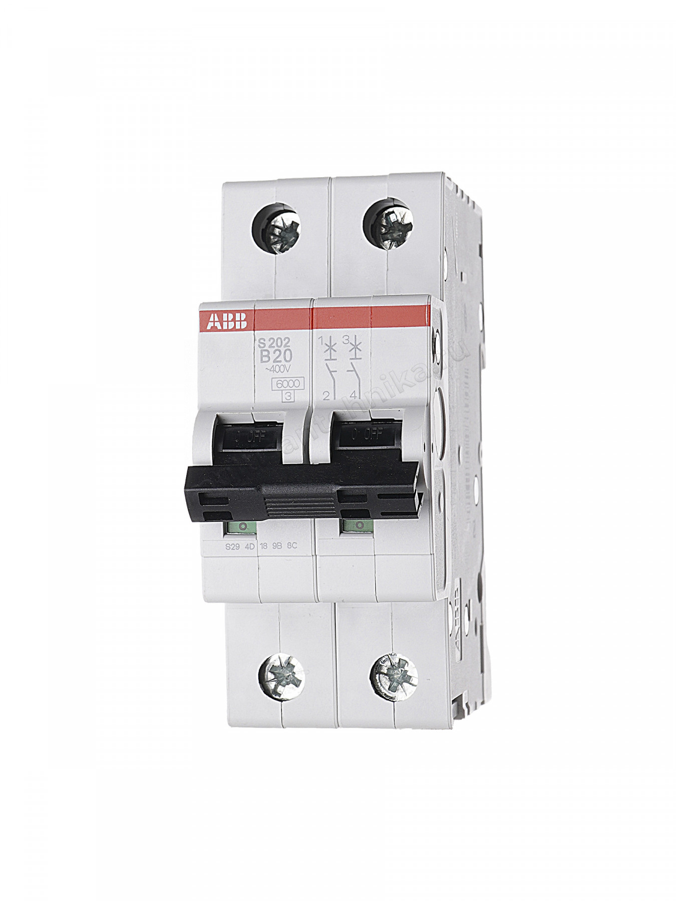 Автоматический выключатель ABB 3-полюсный S203 B20 2CDS253001R0205