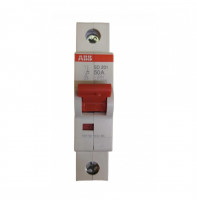 Рубильник ABB 1-полюсный SD201/50 красный рычаг 2CDD281101R0050