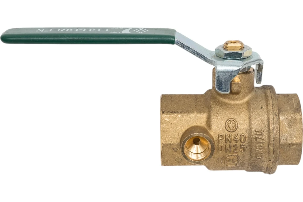 Шаровой кран Bugatti 331G Eco Valve G1" DN25 PN40 0331G08
