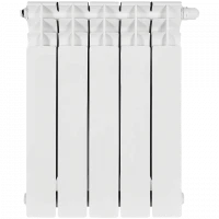 Биметаллический радиатор STOUT Titan 500 5 секции нижнее правое подключение SRB-3320-050005