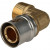 Угольник переходник STOUT 90° прессовой с наружной резьбой 3/4"x26 SFP-0011-003426