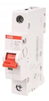 Рубильник ABB 1-полюсный SD201/63 красный рычаг 2CDD281101R0063
