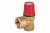 Клапан Stout предохранитель 1/2"x3/4" 1.5 бар с красной крышкой SVS-0001-001515