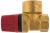 Клапан Stout предохранитель 1/2"x3/4" 1.5 бар с красной крышкой SVS-0001-001515