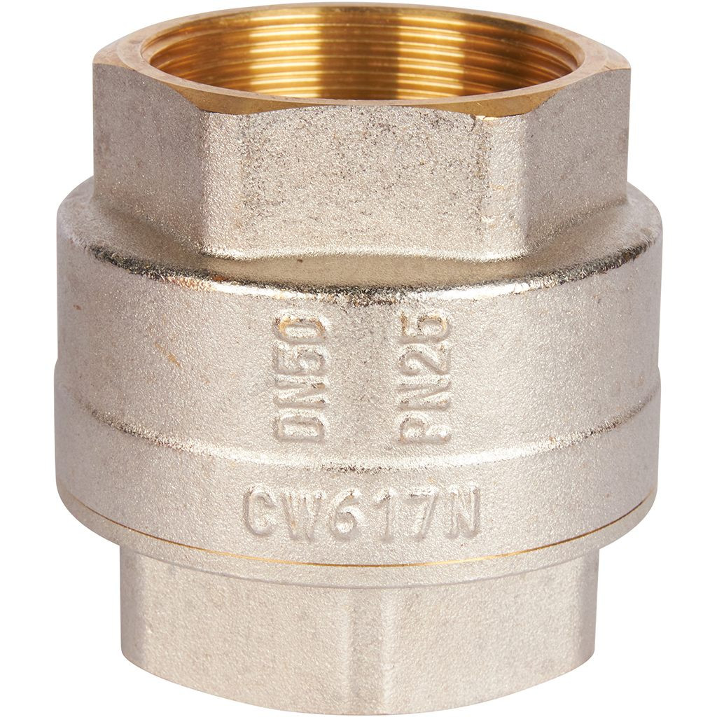 Клапан Rommer обратный пружинный муфтовый с металлическим седлом 2" RVC-0001-000050