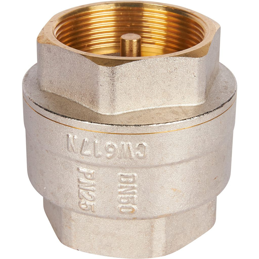 Клапан Rommer обратный пружинный муфтовый с металлическим седлом 2" RVC-0001-000050