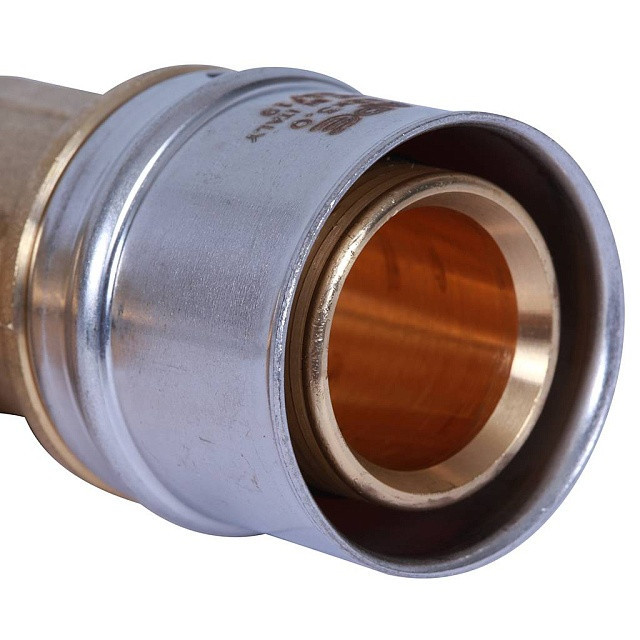 Угольник переходник STOUT 90° прессовой с наружной резьбой 1"x32 SFP-0011-000132