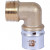 Угольник переходник STOUT 90° прессовой с наружной резьбой 1"x32 SFP-0011-000132