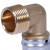 Угольник переходник STOUT 90° прессовой с наружной резьбой 1"x32 SFP-0011-000132