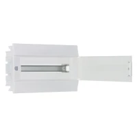 Бокс ABB в нишу Mistral41 18М непрозрачная дверь c клеммами белый 1SLM004101A1104