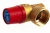 Клапан Stout предохранитель 1/2"x3/4" 2.5 бар с красной крышкой SVS-0001-002515