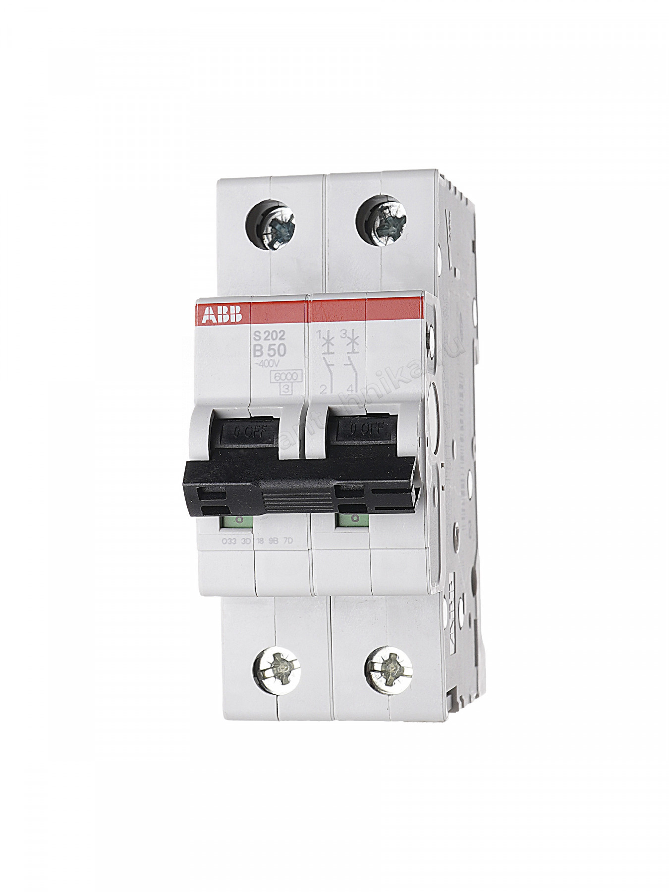 Автоматический выключатель ABB 3-полюсный S203 B50 2CDS253001R0505