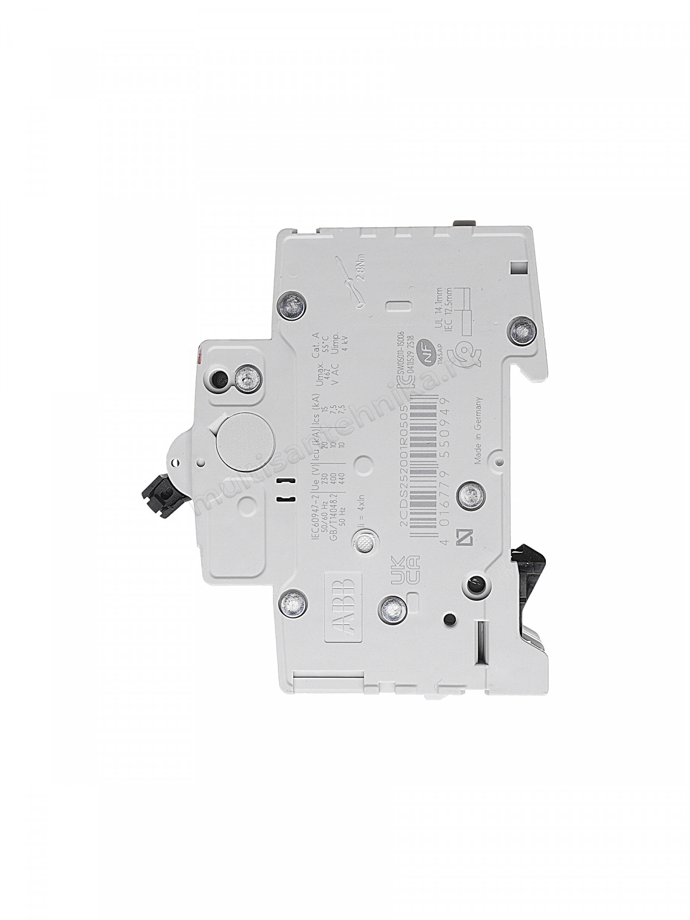Автоматический выключатель ABB 3-полюсный S203 B50 2CDS253001R0505