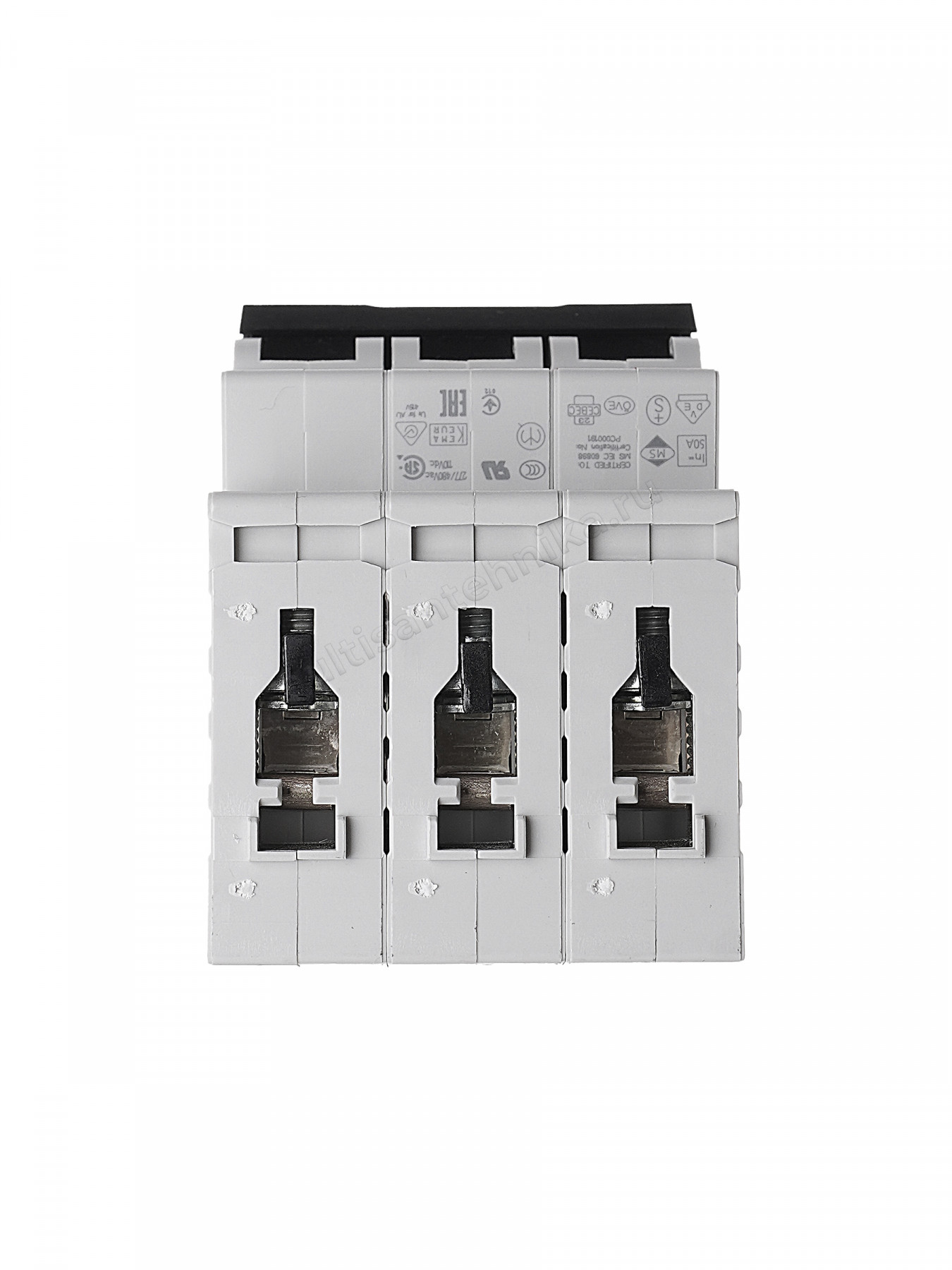 Автоматический выключатель ABB 3-полюсный S203 B50 2CDS253001R0505
