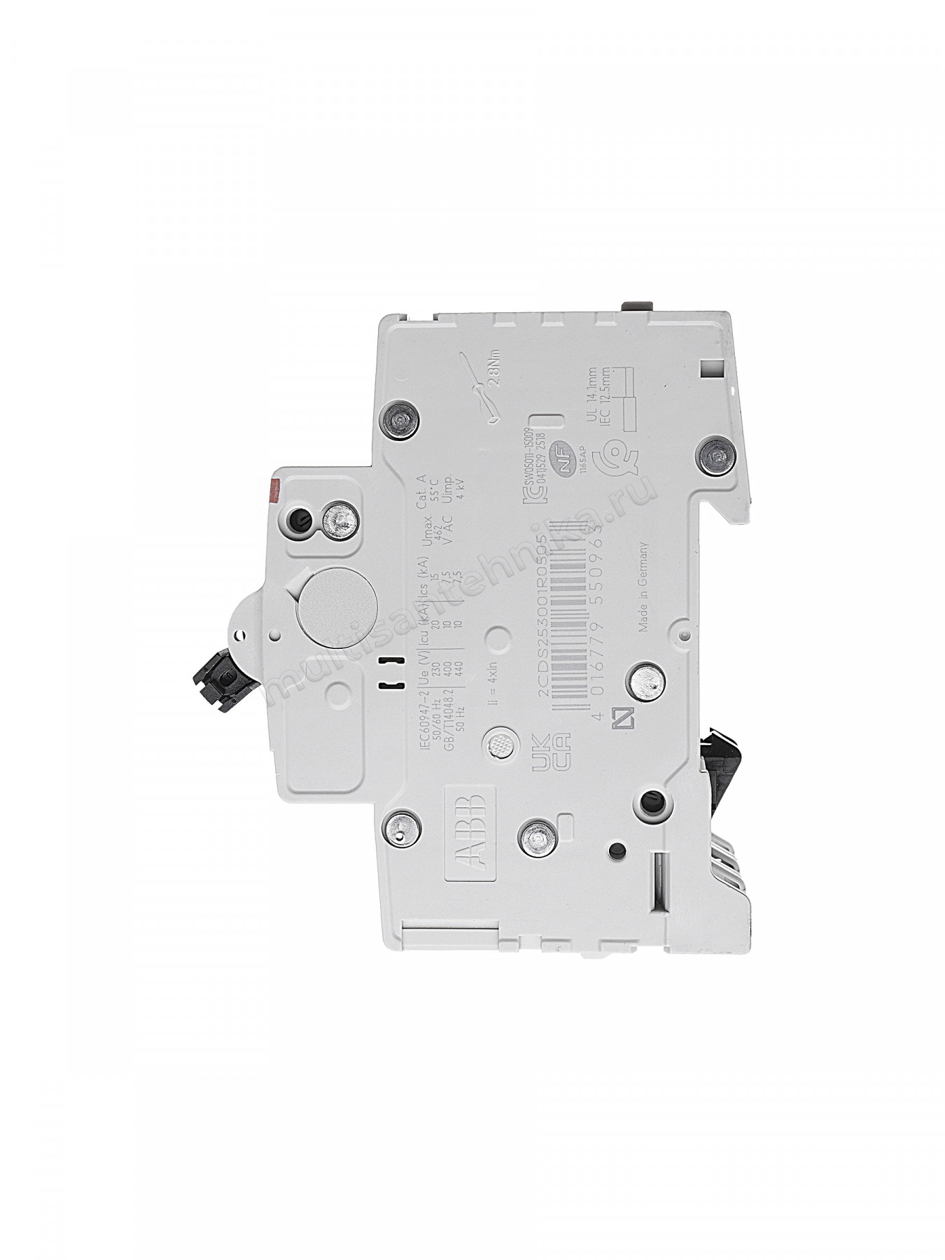 Автоматический выключатель ABB 3-полюсный S203 B50 2CDS253001R0505