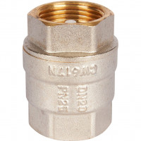 Клапан Rommer обратный пружинный муфтовый с пластиковым седлом 3/4" RVC-0002-000020