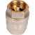Клапан Rommer обратный пружинный муфтовый с пластиковым седлом 3/4" RVC-0002-000020