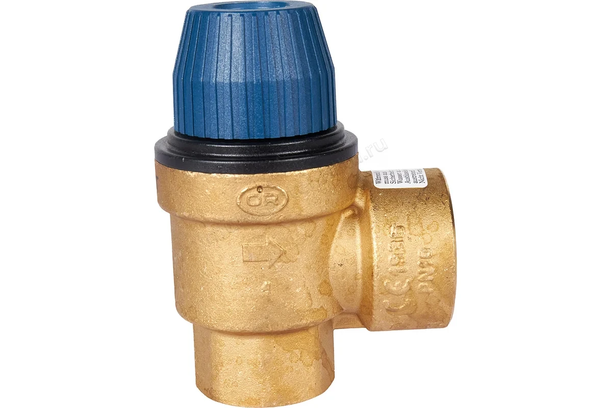Клапан Stout предохранительный 6 бар 1"x1 1/4" для водоснабжения SVS-0030-006025